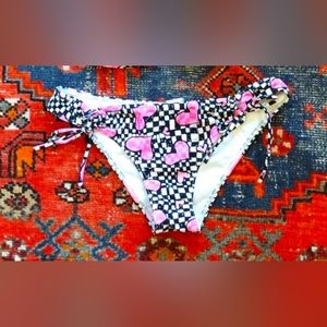 🩷 Sketch checker hearts Bikini Bottom 👙